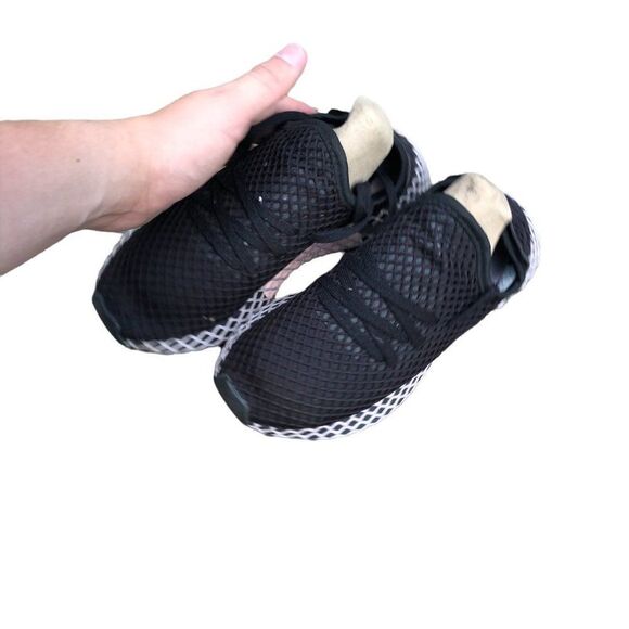 2018 Adidas Deerupt Core Black Clear Lilac Size 6.5 - Picture 8 of 14